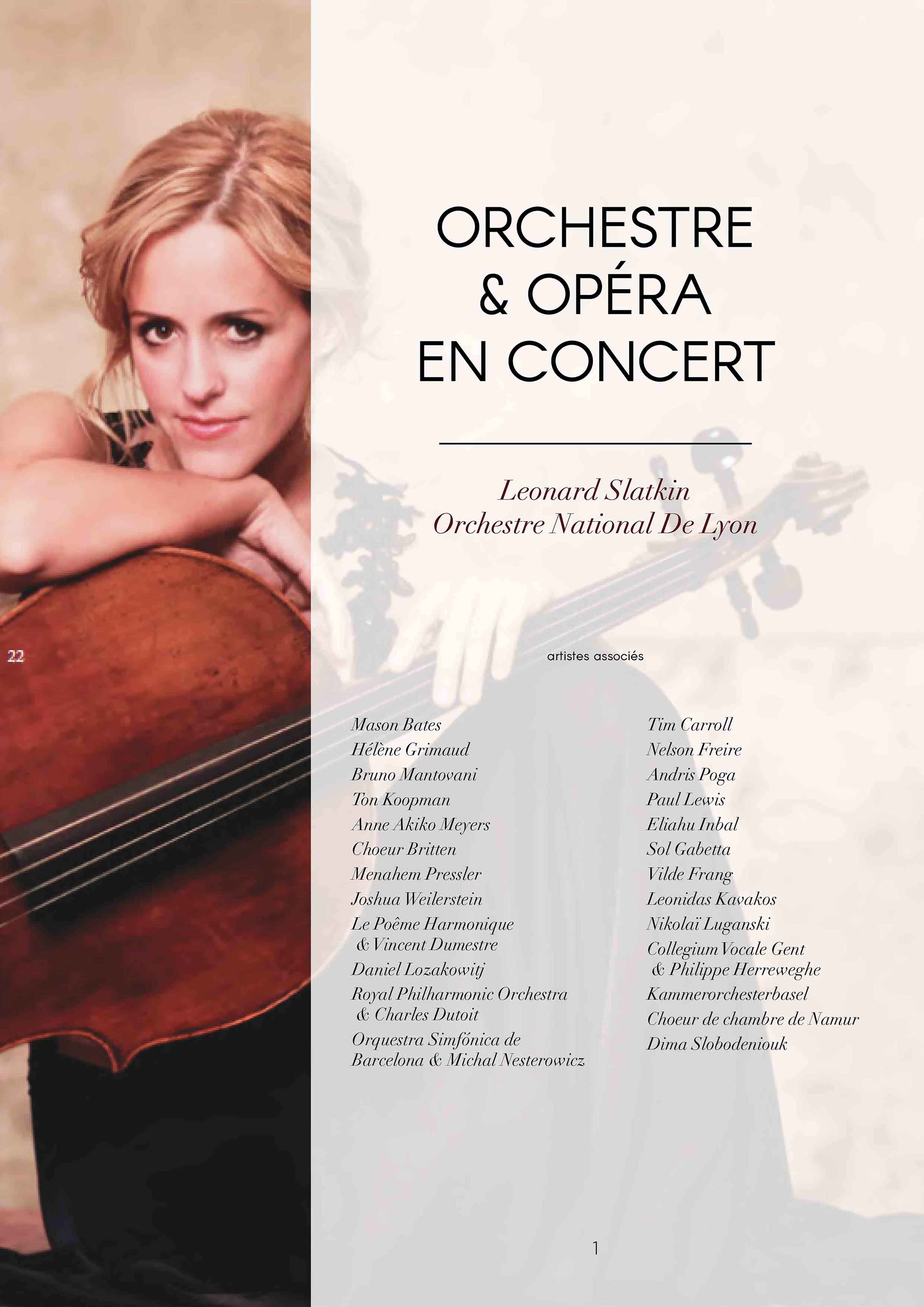 brochure opéra